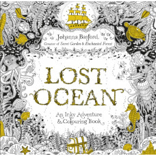 Lost Ocean : An Inky Adventure & Colouring Book
