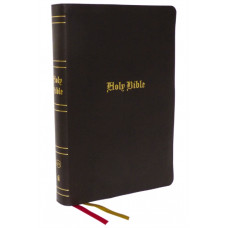 KJV Holy Bible, Super Giant Print Reference Bible, Brown, Bonded Leather, 43,000 Cross References, Red Letter, Comfort Print: King James Version