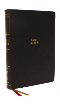 NKJV Holy Bible, Super Giant Print Reference Bible, Brown Bonded Leather, 43,000 Cross References, Red Letter, Thumb Indexed, Comfort Print: New King James Version