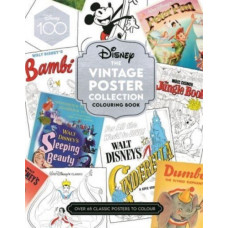 Disney The Vintage Poster Collection Colouring Book