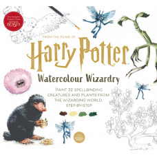 Harry Potter Watercolour Wizardry : Paint 32 Spellbinding Creatures and Plants from the Wizarding World, Step-by-Step